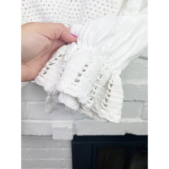 NWT Free People Megan Crochet Top - Picture 8 of 13